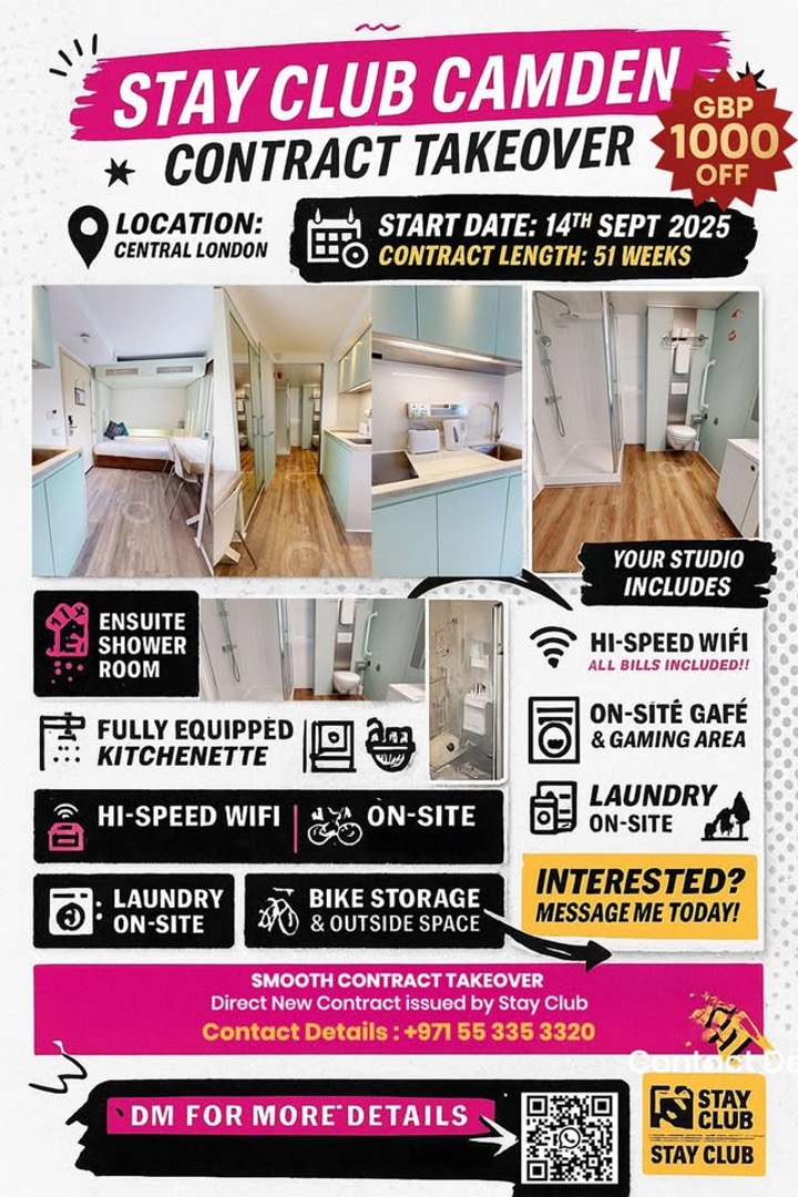 Furnished Studio with Kitchenette